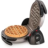 Presto 03510 Ceramic FlipSide Belgian Waffle Maker,Black