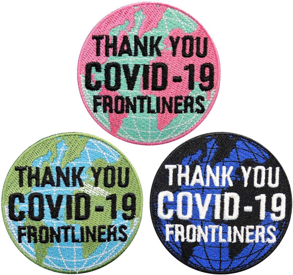 Coronavirus Iron On Embroidery Embroidered Patch Patches Size Is 3 5 X 2 5 Inches Virus Social Distance Distancing Quarantine Patches Accessories Pcpplasticos Co