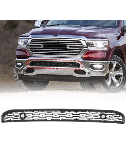 For 2019-2024 Ram 1500 Bumper Grille Insert Front 32254PZBP 2020