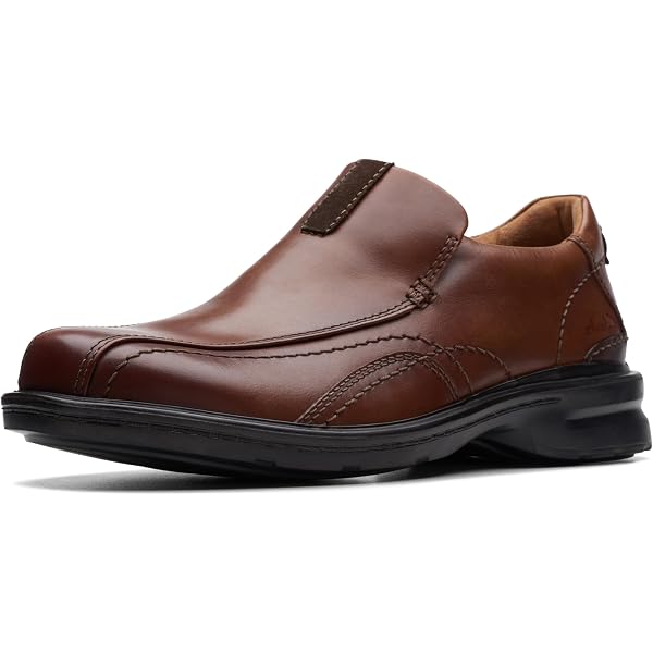 CLARKS Deane Brown Slip-on Loafers Size 7.5 Amazon.com | Clarks Men main image 4
