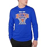 Junk Food x NBA - Nothing But Net - Officially Licensed Adult Long Sleeve T-Shirt for Men & Women