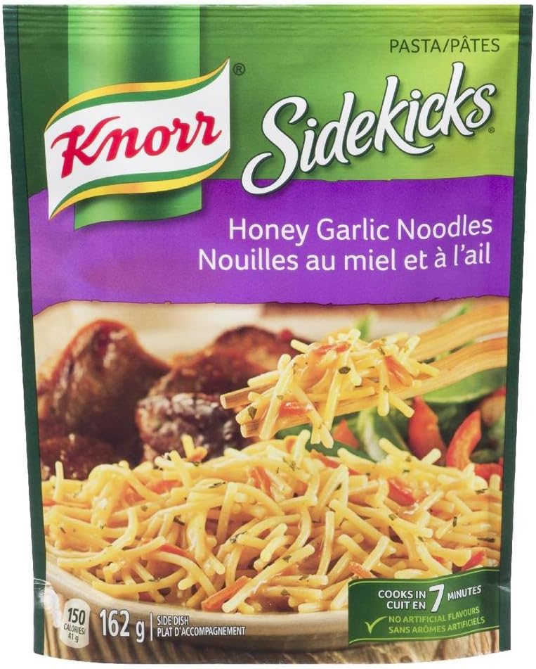 Knorr Sidekicks Asian Honey Garlic Noodles 162g 1 Pack Amazon Ca Grocery