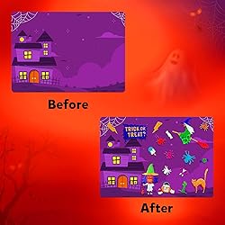 Skillmatics Foil Fun - Halloween, No Mess Art for