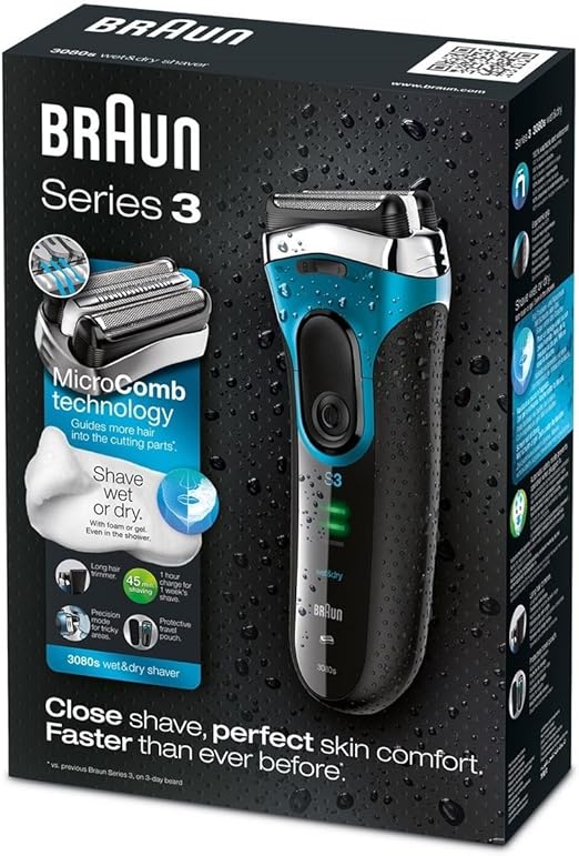 Braun Series3 3080s メンズウェット ドライ電気シェーバー 並行輸入品 Dgboy メンズシェーバー 通販 Amazon