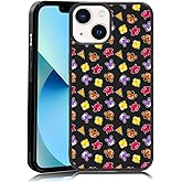 MMYAJT Cute Cartoon Bear and Foxy Phone Case Fit for iPhone 13, TPU Shockproof Protective iPhone Case FNAF Five Nights Phone Cover Gift for Boy Girl Men Women