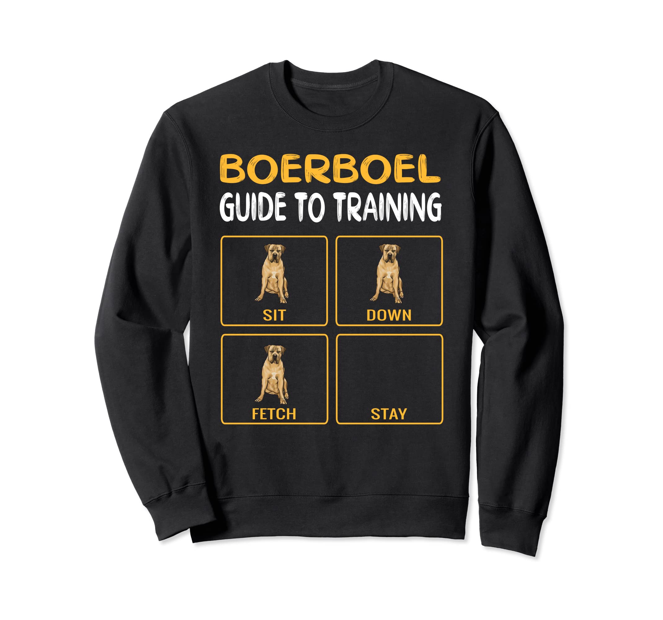 Funny Boerboel Guide To Training Dog Obedience Sweatshirt