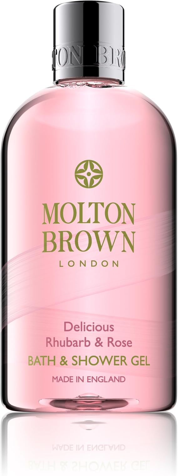 Molton Brown Rhubarb and Rose Bath and Shower Gel 300 ml Amazon.co.uk Luxury Beauty