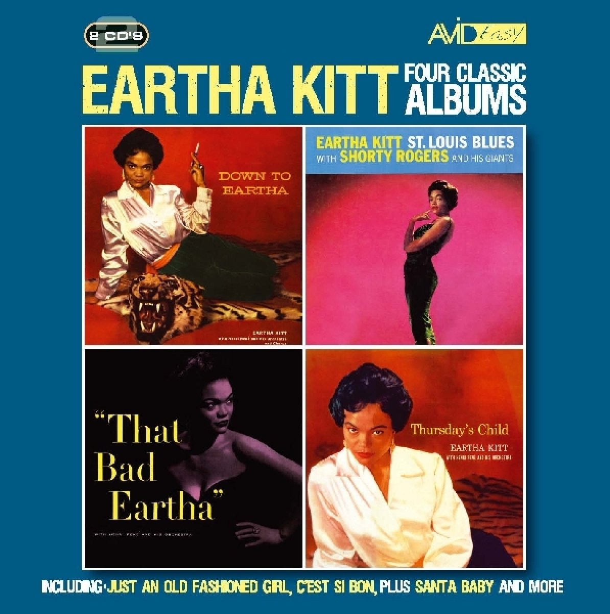 Four Classic Albums (That Bad Eartha / Down To Eartha / Thursdays Child / St. Louis Blues )