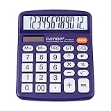 CATIGA Desktop Calculator 12 Digit with Large LCD