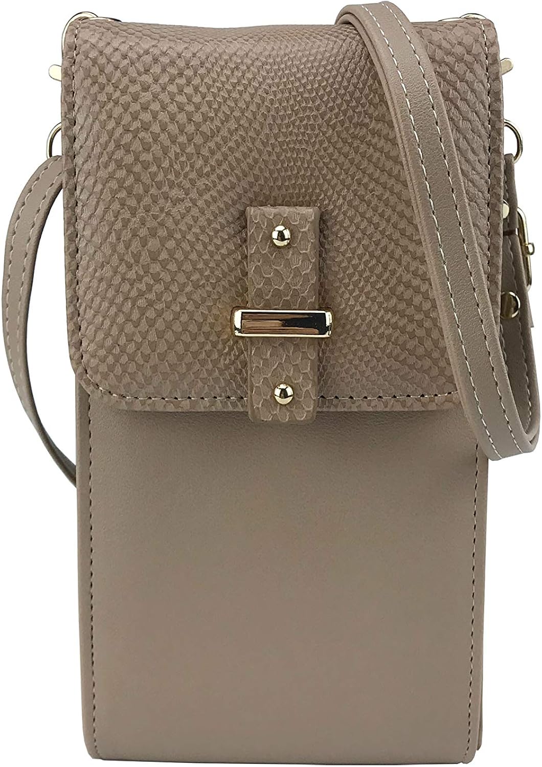 Crossbody Phone Bag for Women Mini Crossbody Bag Shoulder Bags (Khaki