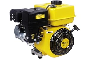 Aceup Energy Gas Engine 7HP 212cc Horizontal Shaft, 4Stroke Gas Motor, Shaft 3/4" (19mm) Diameter Recoil Start