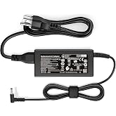 45W Charger Compatible with HP Notebook 15 HP Pavilion 14 TPN-LA15 TPN-CA14 r-41013153 L25296-002 L25296-001 L25296-003 741727-001 L25296-011 213349-109 19.5V 2.31A Smart Blue tip Laptop Power Adapter