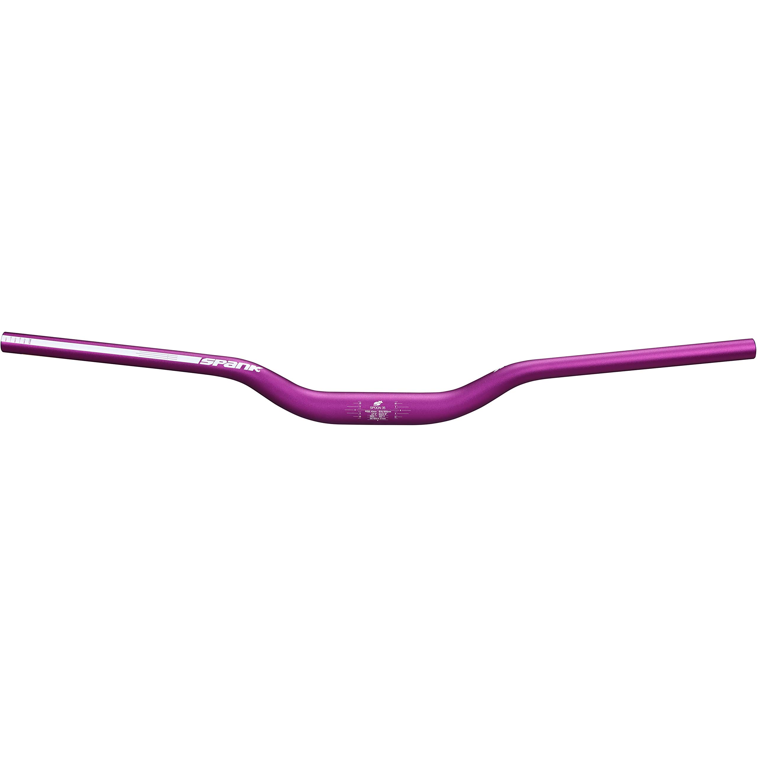 Spank Spoon Hanger 35 mm, 800 mm Rise 40 mm Purple Mountain Bike Unisex Adult