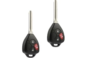 USAREMOTE Key Fob Keyless Entry Remote fits Toyota 4Runner, Rav4, Yaris (HYQ12BBY G, Set of 2)