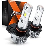 SEALIGHT 9145 H10 LED Fog Light Bulbs or DRL, 12000LM 800% Brightness 9040 9045 9140 LED Fog Lights LED Bulb for Car, 6500K C