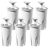 Improvedhand Water Filter Replacement Compatible with Water Pitchers and Dispensers, OB03, Classic 35557, Mavea 107007 and More, Pack of 6