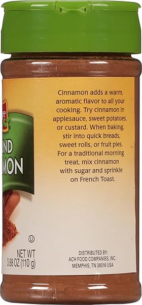 DURKEE GROUND CINNAMON, 3.88 OUNCE