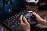 8Bitdo Ultimate 2.4G Wireless Controller Hall Effect Joystick Black with Dock view 9