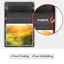 RV Door Window Shade Cover 2 Pack- Magnetic RV