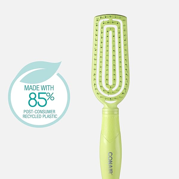 CONAIR SCALP CARE DETANGLING HAIRBRUSH – CURLY HAIR BRUSH – SCALP MASSAGER – HAIRBRUSHES FOR WOMEN & MEN – DETANGLER FOR ALL LENGTHS – CAN USE WET OR DRY – SLIM