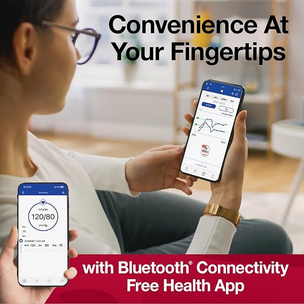PROCHECK BLUETOOTH UPPER ARM BLOOD PRESSURE MONITOR FOR 2 USERS, WIDE RANGE CUFF FITS MOST, (STORES 198 TOTAL RESULTS), CONNECTS TO HEALTH APP FOR IOS AND ANDROID