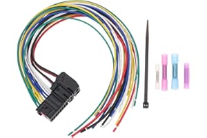 Briny River Car Front Door Left Right Wiring Harness Repair Kit 8E0972702 Compatible with Audi A3 (8P1) Sportback (8PA) Cabri
