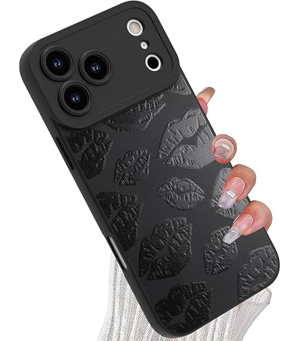 Amazon.com: Wlxee for iPhone 17 Pro Max Case, Cute Lipstick Kisses