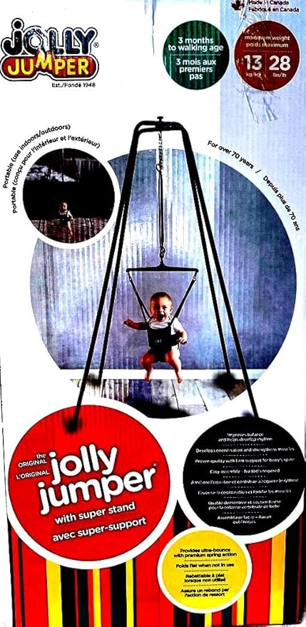 jolly jumper super stand weight limit