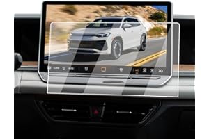 2026 VW Tiguan Screen Protector - For 2025-2026 Tiguan SEL R-Line 15-Inch Navigation Screen - 9H Hardness Tempered Glass HD 2