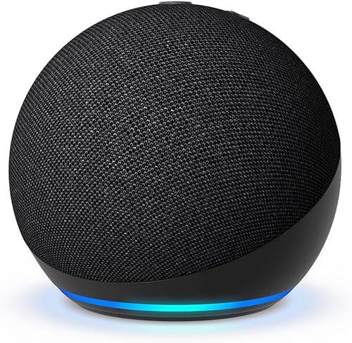 Amazon Echo Dot (newest model) - Vibrant sounding speaker, Designed for Alexa+, Great for bedrooms, dining rooms and offices, Charcoal