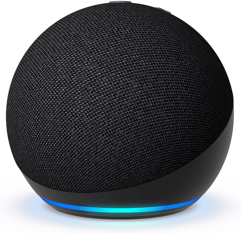 Amazon Echo Dot (newest model) - Vibrant sounding speaker with Alexa+ Early Access, Great for bedrooms, dining rooms and offices, Charcoal