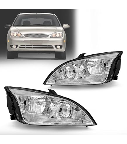 Amazon.com: 05-07 For FORD Focus ZX4 Headlights Headlamps