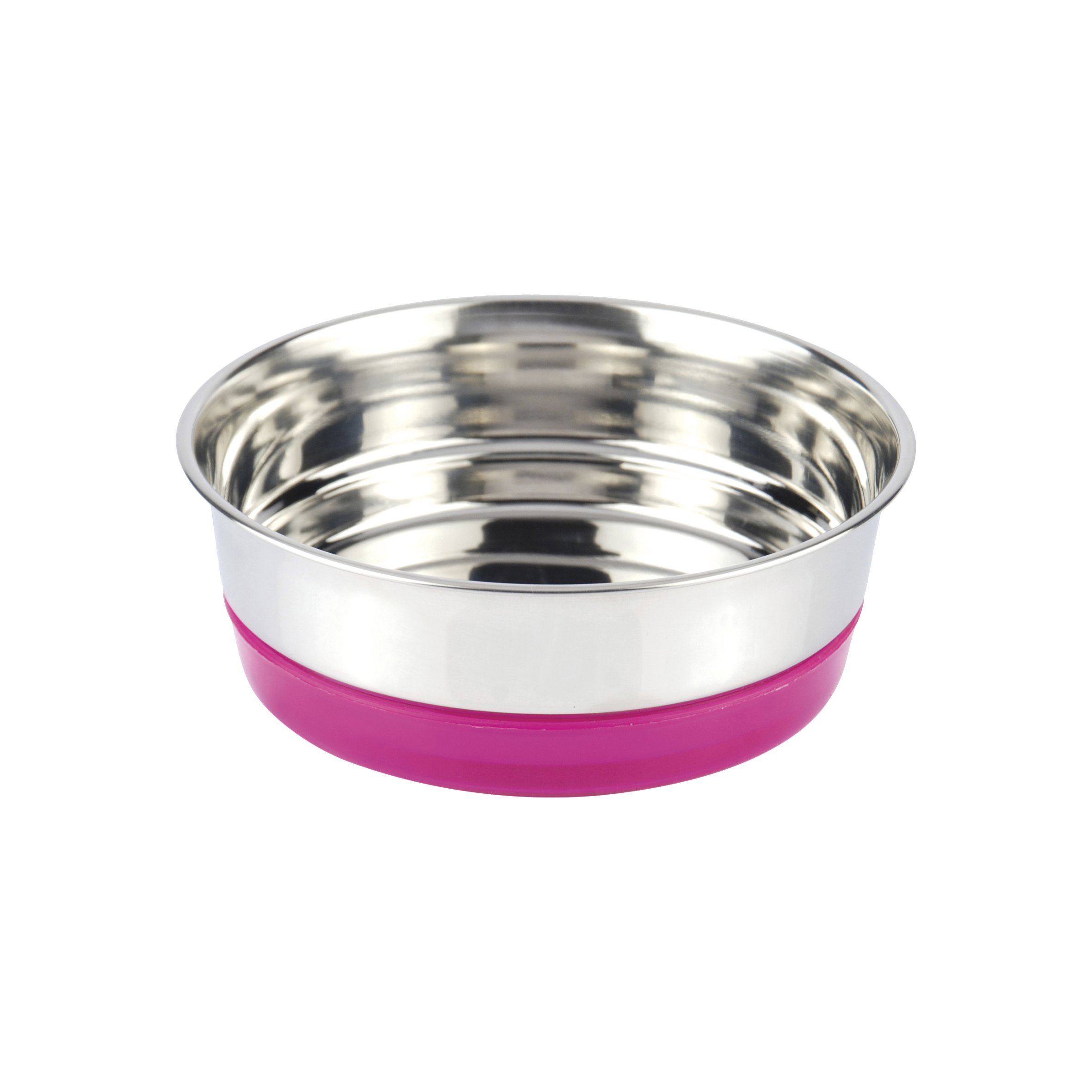 CROCI Steel Bowl Fluo, 820 ml, Fuchsia