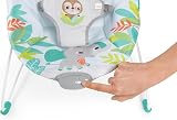 Bright Starts Rainforest Vibes Bouncer 0-6M 20 lb Toy Bar Non-Slip Feet view 7