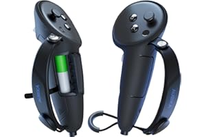 Aubika Upgraded Controller Grips Cover for Meta/Oculus Quest 3S/Quest 3 Accessories, Silicone Controllers Protector Cover wit