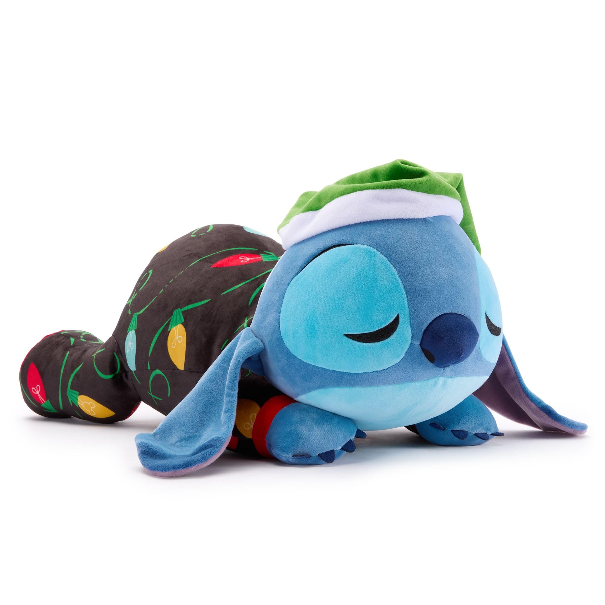 Disney Store Official Cuddleez Plush – Stitch Holiday - Big Plush - Super Soft & Huggable Toy for Fans & Kids of All Ages - Perfect Collectible Gift, Plushy Image