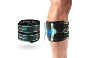 Healrecux Sciatica Pain Relief Devices, Sciatic Ease Nerve Knee Brace with Pressure Pads Targeted Compression for Sciatic Pain, Lower Back, Hip, Calf Brace for Sciatica Nerve