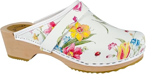 flower clogs