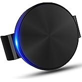 Phone Clamp for Magnetic Car Phone Holder, Aviation Aluminum Black - No Magnetic Case & Rings Needed, Enhanced Suction & Magnetic, Compatible with All Magnetic Holders