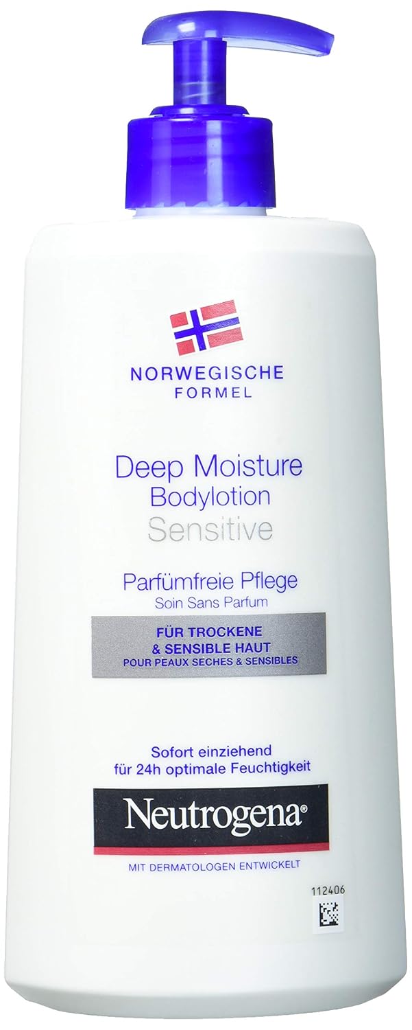Lotion Corporelle Neutrogena Formule Norvégienne - Peau Sensible 250ml - Profonde Hydratation