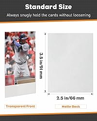 Uniclife 100 Counts White MTG Card Sleeves Matte