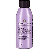 Pureology Hydrate Nourishing Shampoo | For Dry, Color Treated Hair | Sulfate-Free | Silicone-Free | Vegan, 50 ml