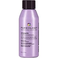 Pureology Hydrate Moisturizing Shampoo, For Medium to Thick Color-Treated Hair, Adds Shine & Softness, With Green Tea Extract