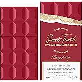 Sabrina Carpenter Womens Perfume, Sweet Tooth Cherry Baby, 1 Fl Oz | Eau de Parfum Spray, Sophisticated &amp; Bold, Sweet, Long Lasting Everyday Fragrance, Great Gift, Cherry, Chocolate &amp; Musk Notes