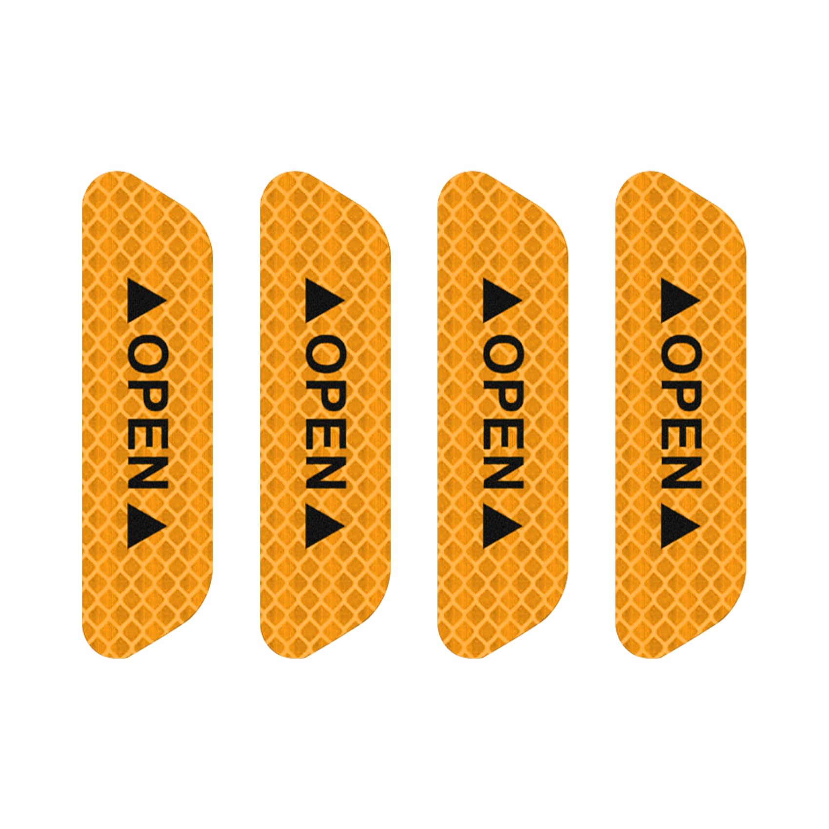Kutyun 4PCS Reflective Open Warning Stickers for Car Door, Car Safety ...
