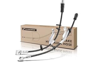 A-Premium Front Driver and Passenger Brake Hydraulic Hose Compatible with Select Chevy and GMC Models - Equinox 2010-2016, Terrain 2010-2016(Pack of 2)