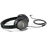 Bose QuietComfort 25 Acoustic Noise Cancelling Headphones for Samsung and Android devices, Black (wired, 3.5mm) (Renewed)