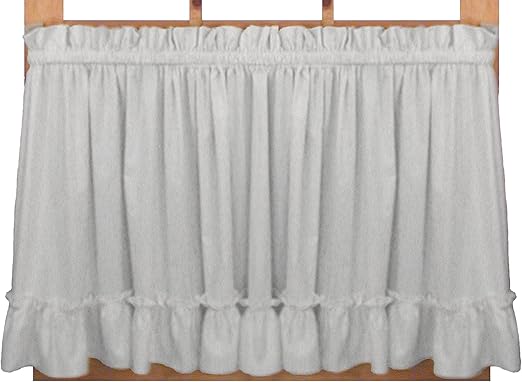 Amazon Com Window Toppers Stephanie Country Style Ruffle Tiers