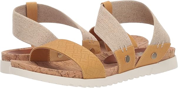 yellow box meera sandals