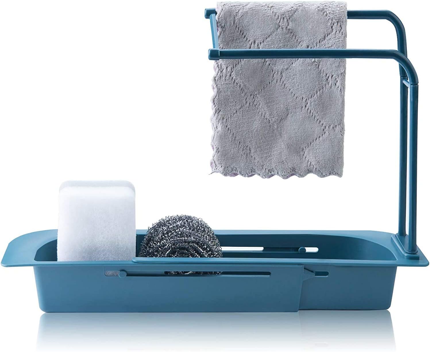 telescopic sink sponge holder
